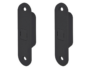 Magnete Fisso per Telaio Legno Touch mm.82x22x15h Nero   AGB